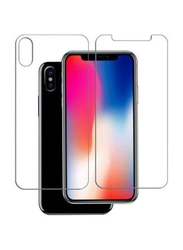 Apple iPhone X Front & Back Gelatin Screen Protector, Clear