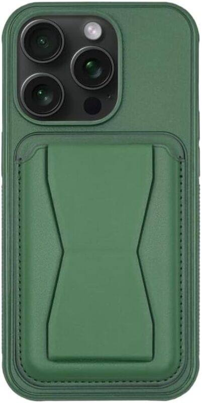 

Generic Anti Scratch Full Body Protection With Grip Card Holder Cover Case For Iphone 16 Pro Max