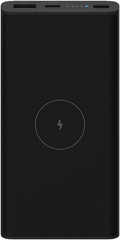 Xiaomi 10000mAh 35969 10W Wireless Fast Charging Power Bank, Black