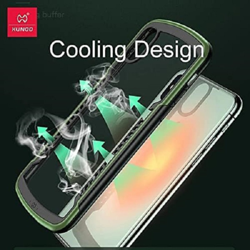 Xundd Apple iPhone XS Max 6.5 Inch Mobile Phone Case Cover, Green