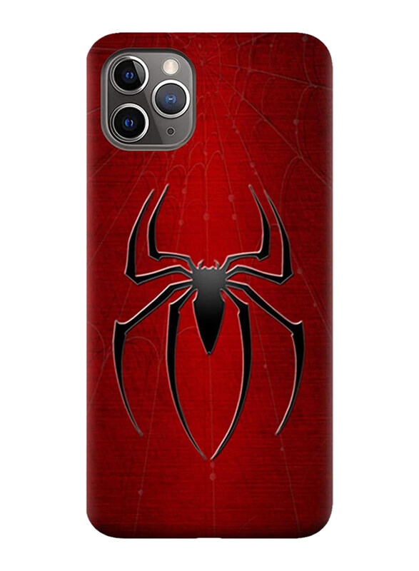 

Generic Apple iPhone 11 Pro Protective TPU Mobile Phone Case Cover with Spiderman Logo Design, Red/Black