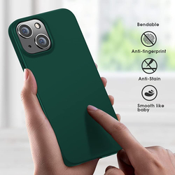 X-Level Apple iPhone 13 2021 Ultra-Thin Guardian Series Soft TPU Matte Finish Coating Mobile Phone Case Cover, Green