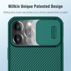 Nillkin Apple iPhone 13 Pro Max CamShield Pro Non-Slip Shockproof and Scratch-Resistant Mobile Phone Case Cover with Camera Protection, Green