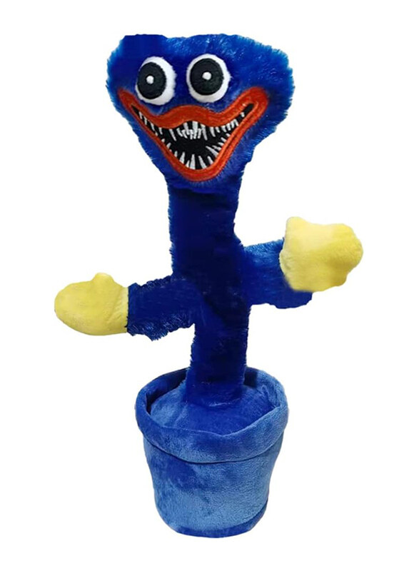 

Generic Poppy Playtime Huggy Wuggys Horror Game Doll Monster Doll Toy Gifts for Kids, Ages 3+ Months, Blue