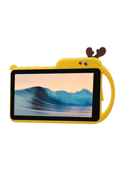 A Touch 16GB Yellow 7-inch Early Education Kid's Tablet, 2GB RAM, WiFi + 5G