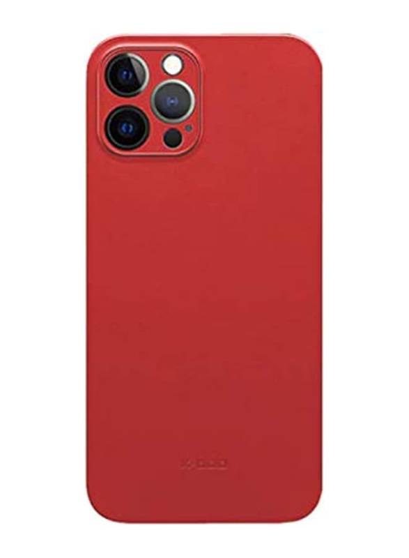 Apple iPhone 12 Pro Max 6.1" Anti-Scratch Mobile Phone Case Cover, Red