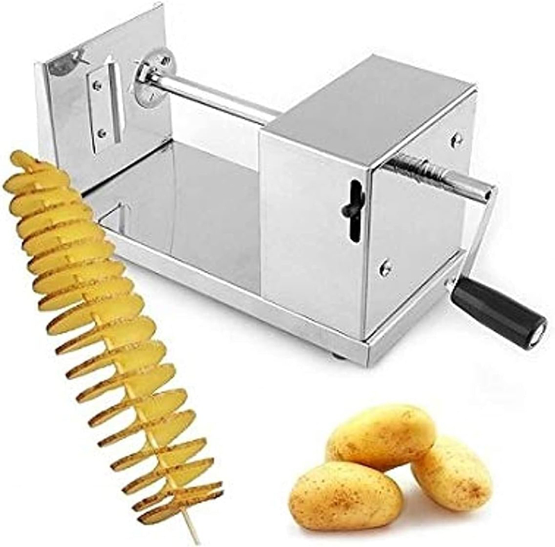 Stainless Steel Potato Slicer and Potato Express, Silver