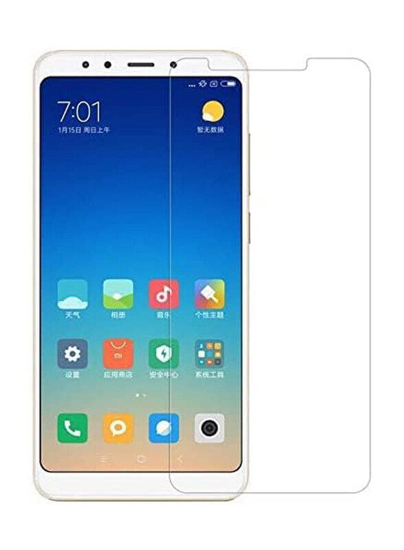 

Generic Xiaomi Redmi 5 Plus Screen Protector Tempered Glass, Clear