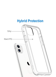 Apple iPhone 11 Reinforced Corners TPU Shock-Absorption Flexible Cell Phone Bumper Case Cover, Clear