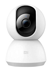 Xiaomi MI 1080P Smart Home Wireless Surveillance Camera with WiFi IP, Baby Monitor, HD Night Vision, Pan Tilt & 2-Way Audio, White