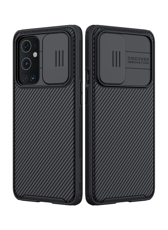 Nillkin OnePlus 9 Cam Shield Pro Protection Mobile Phone Case Cover with Slide Camera, Black