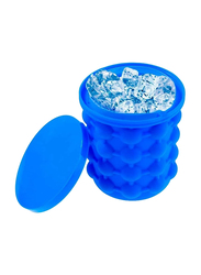 Genie Revolutionary Space Saving Ball Ice Cube Maker, Blue