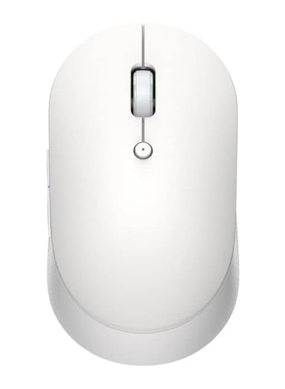 Xiaomi Mi Dual Mode Silent Edition Wireless Optical Mouse, White