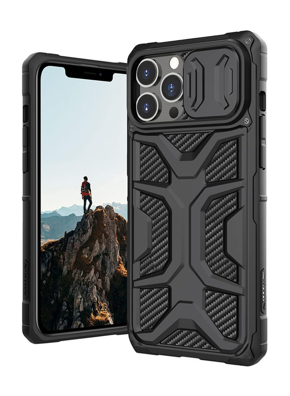 Apple iPhone 13 Pro Max Rugged Lightweight Mobile Phone Case Cover, Black