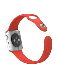 Sport Silicone Band for Apple Watch 42mm/44mm, Red