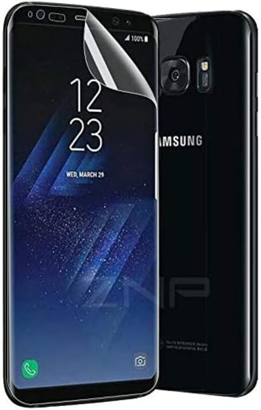 Bestsuit Samsung Galaxy S8 Full Cover Front & Back TPU Nano Screen Protectors, Clear