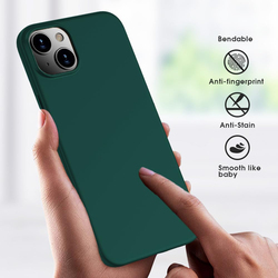 X-Level Apple iPhone 15 Lightweight Anti-Scratch Slim Fit Ultra-Thin Guardian Series Back Mobile Phone Case Cover Grip, Green