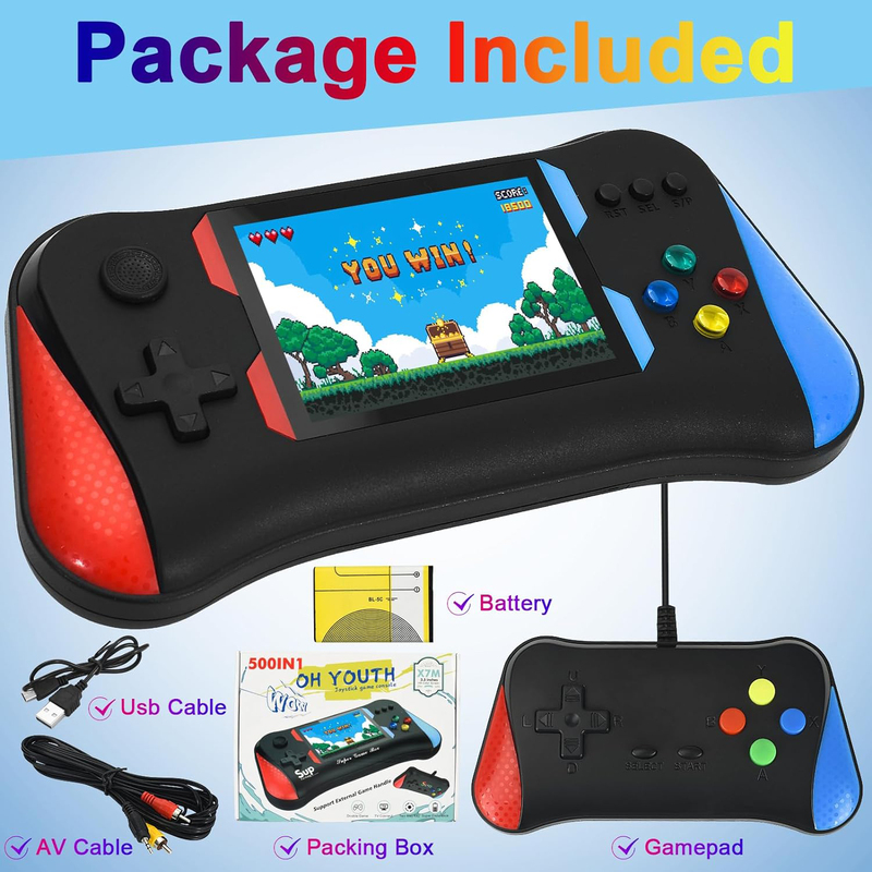 Handheld Game Console, Black