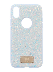 Puloka Apple iPhone X Glitter Mobile Phone Back Case Cover, Multicolour