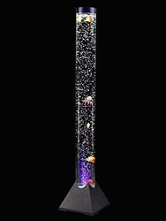 Colour LED Bubble Water Fish Tank Large Lamp, 90cm, Multicolour