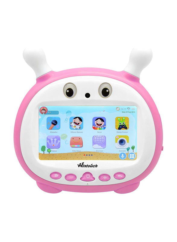 Wintouch K79 16GB Pink 7-inch Kid's Tablet with Double Karaoke Mic, 1GB RAM, WiFi only