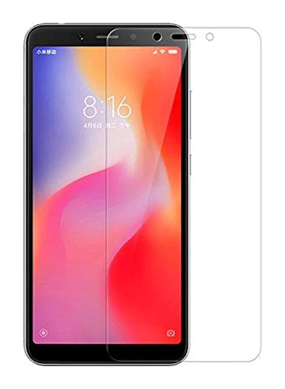 Xiaomi Redmi 6A HD Tempered Glass Screen Protector, Clear