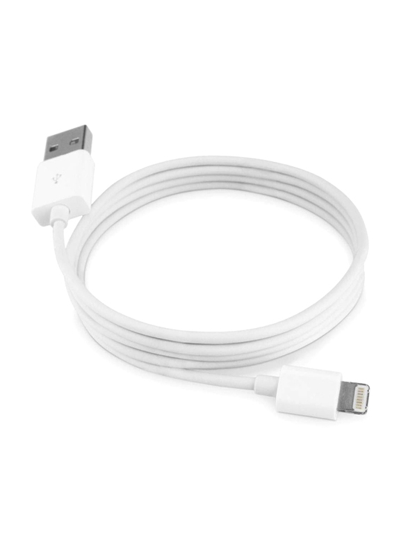 1-Meter Lightning Cable Cord, USB Type A to Lightning for Smartphones/Tablets, White