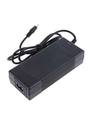 36V Lithium Battery Charger and Output 42V 2A Charger DC Plug for Electric Bike Scooter Power Supply Adapter, Black