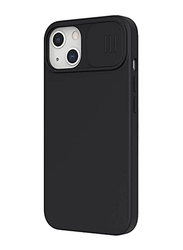 Nillkin Apple iPhone 13 6.1-Inch Cam Shield Silky Silicone Hard Mobile Phone Case Cover, Black