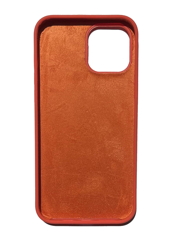 Apple iPhone 12 Pro Max Silicone Mobile Phone Case Cover, Orange