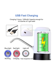 USB Charging Water Dispenser Pump, 4W, White