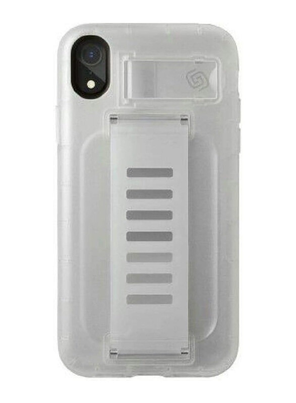 

Generic Apple iPhone XS Max Grip2U Boost Mobile Phone Case Cover with Kickstand, White