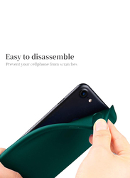 X-Level 4.7-inch Apple iPhone 7/8/SE (2nd Gen) 2020 Ultra Thin Soft Silicone TPU Bumper Slim Fit Protective Mobile Phone Case Cover, Midnight Green