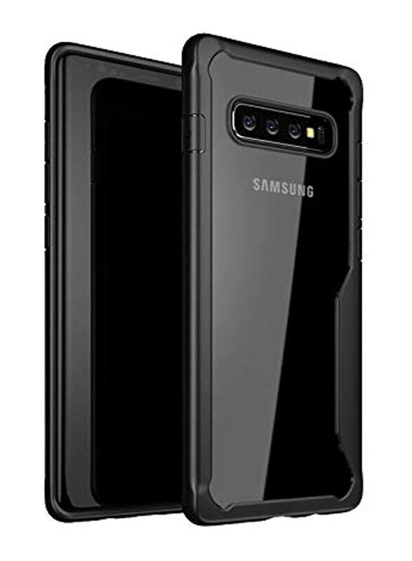 

Generic Samsung Galaxy S10 Plus Shock-Absorption Bumper Mobile Phone Case Cover, Clear