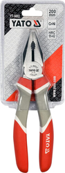 Yato 8-inch Combination Plier, YT-6602, Multicolour