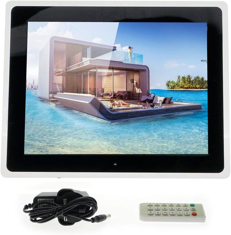 Crony 15 Inch TFT LCD With High Resolution Digital Wi-Fi Cloud Photo Frame, Black