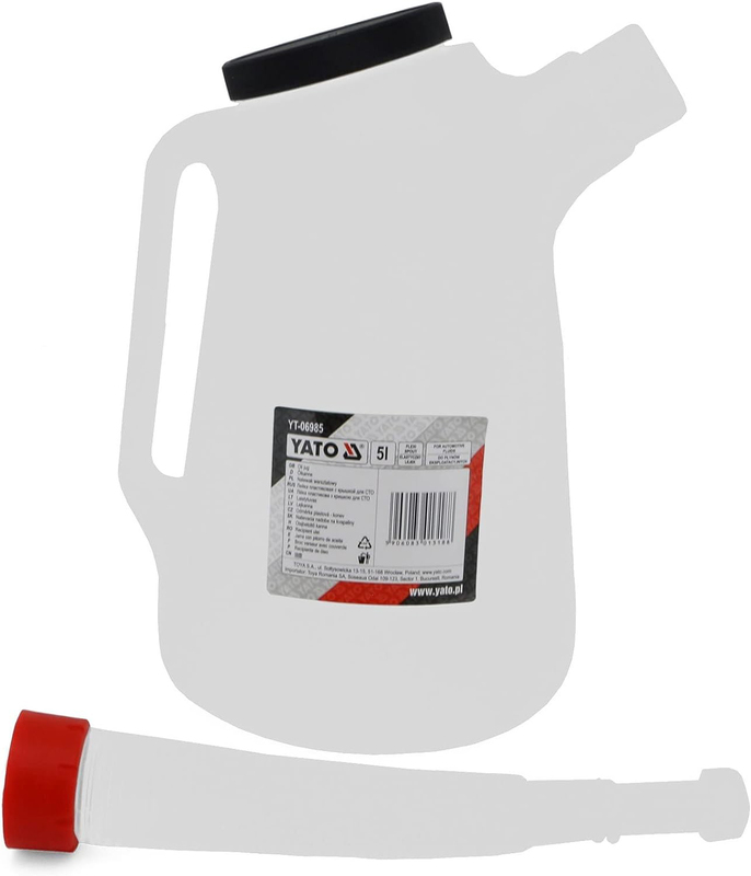 Yato Flexi Spout Oil Jug, 5L