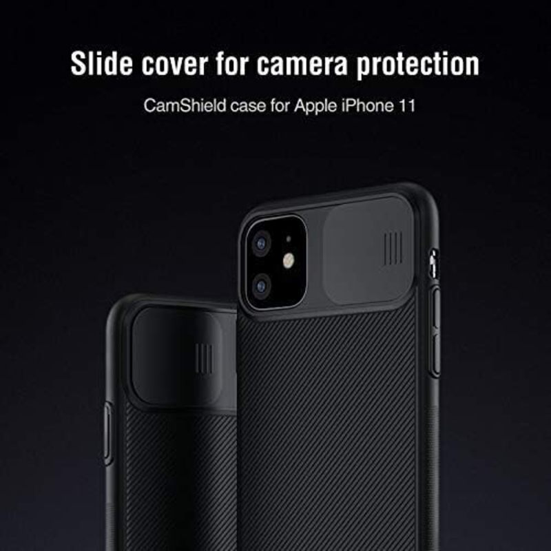 Nillkin Apple iPhone 11 Pro Max 6.5-inch CamShield Protective Mobile Phone Case Cover, Black