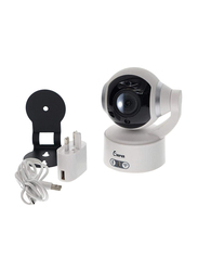 Keeper 2.0MP 1080P with Night Vision Two Way Audio Wireless Camera, White