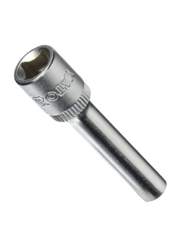 

Yato Dr Crv YT-1414 Hexagonal Deep Socket. 4.5mm 1/4", Silver