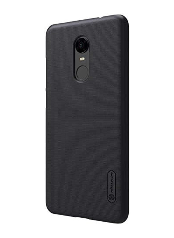 Nillkin Xiaomi Redmi 5 Plus Frosted Mobile Phone Case Cover with Screen Protector, Black