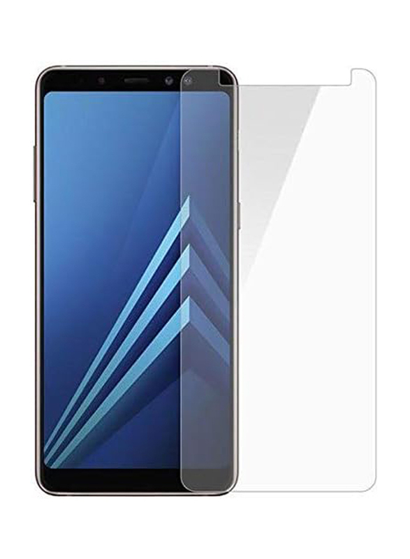 Samsung Galaxy A8 2018 9H Tempered Glass screen Protector, Clear