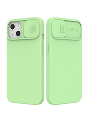 Nillkin Apple iPhone 13 Pro 6.1 inch 2021 TPU Frame and PC Back Shockproof Mobile Phone Case Cover with Camera Cover, Green