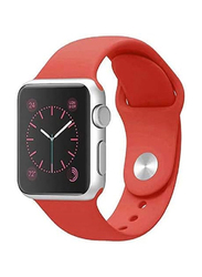 Sport Silicone Band for Apple Watch 42mm/44mm, Red