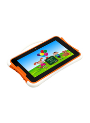 Wintouch K701 16GB Orange 7-inch Kid's Tablet with Educational Games, 1GB RAM, Zoom Class Enabled, WiFi + ‎Cellular