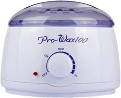 Mini Hair Removal Depilatory Warmer Wax Bean Heater, White/Purple