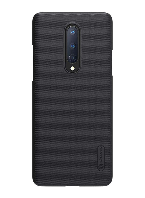 Nillkin OnePlus 8 Super Frosted Shield Hard Mobile Phone Case Cover, Black