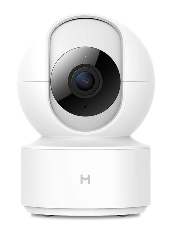 Xiaomi 1080P Smart Home IP Wireless 360 Degree Panoramic Camera with IR Night Vision, Al Detection, Mi Home APP Remote Control & Mic Supporting Flip, H265, White