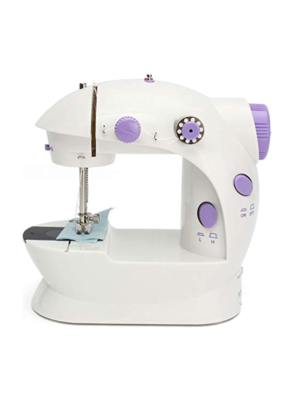 Mini Portable Electric Operated Sewing Machine, White