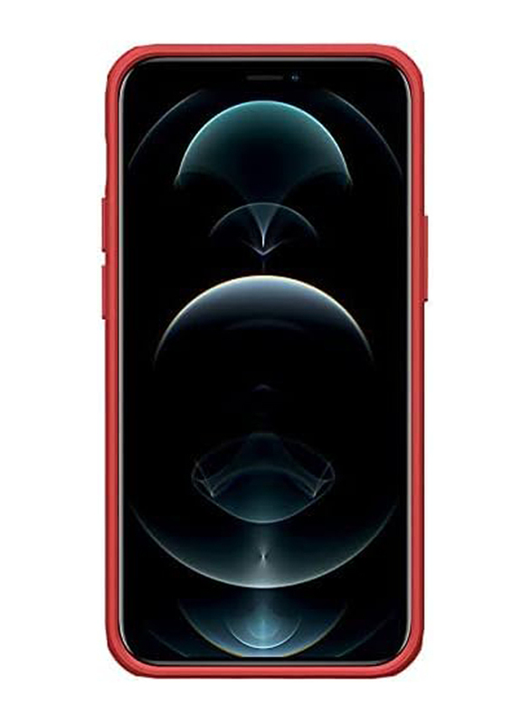 Nillkin Apple iPhone 13 Mini 5.4-inch Super Frosted Shield Pro Hard Mobile Phone Case Cover, Red